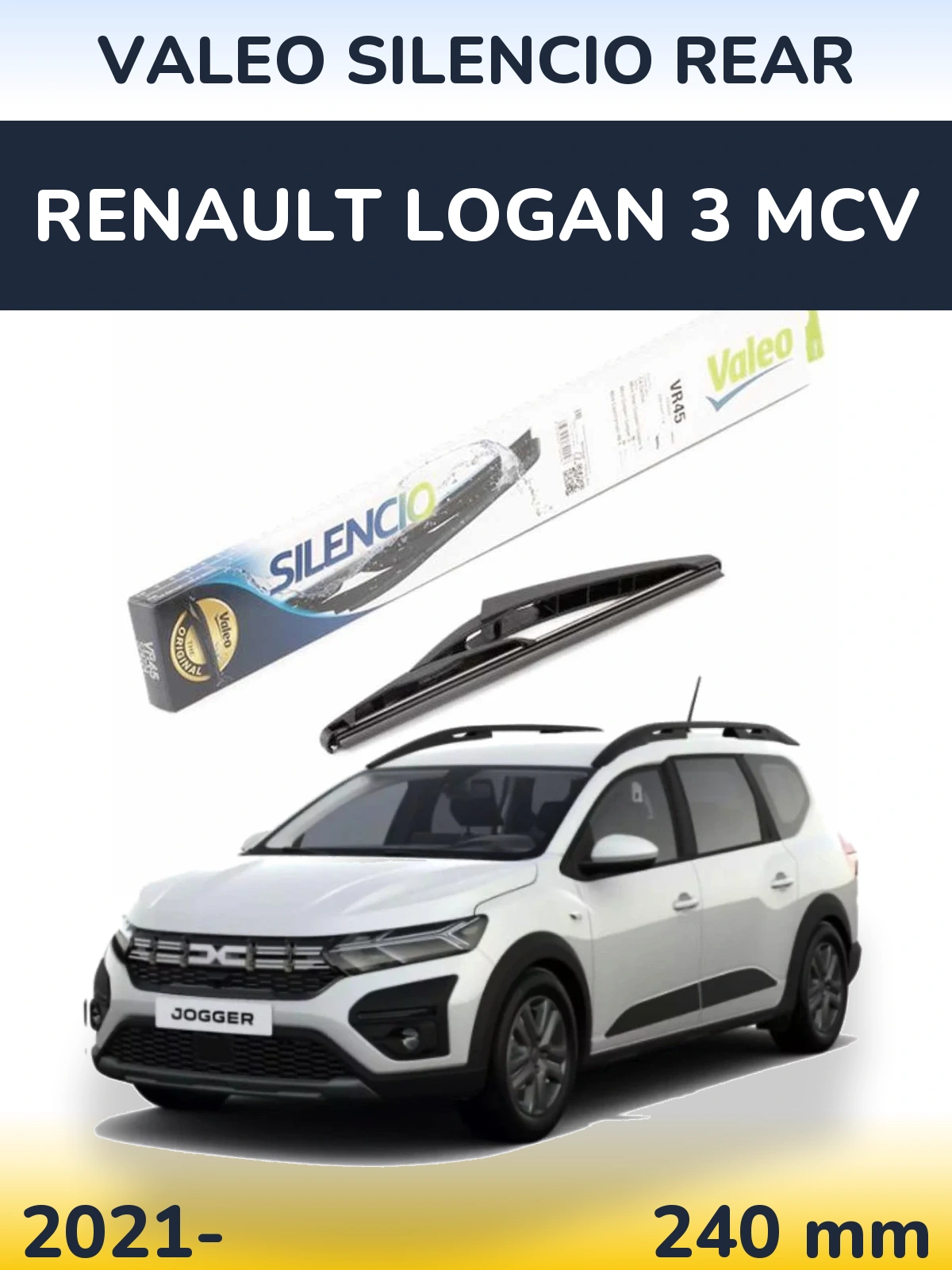 Ștergătoare Valeo Silencio Rear pentru Renault Logan 3 MCV
