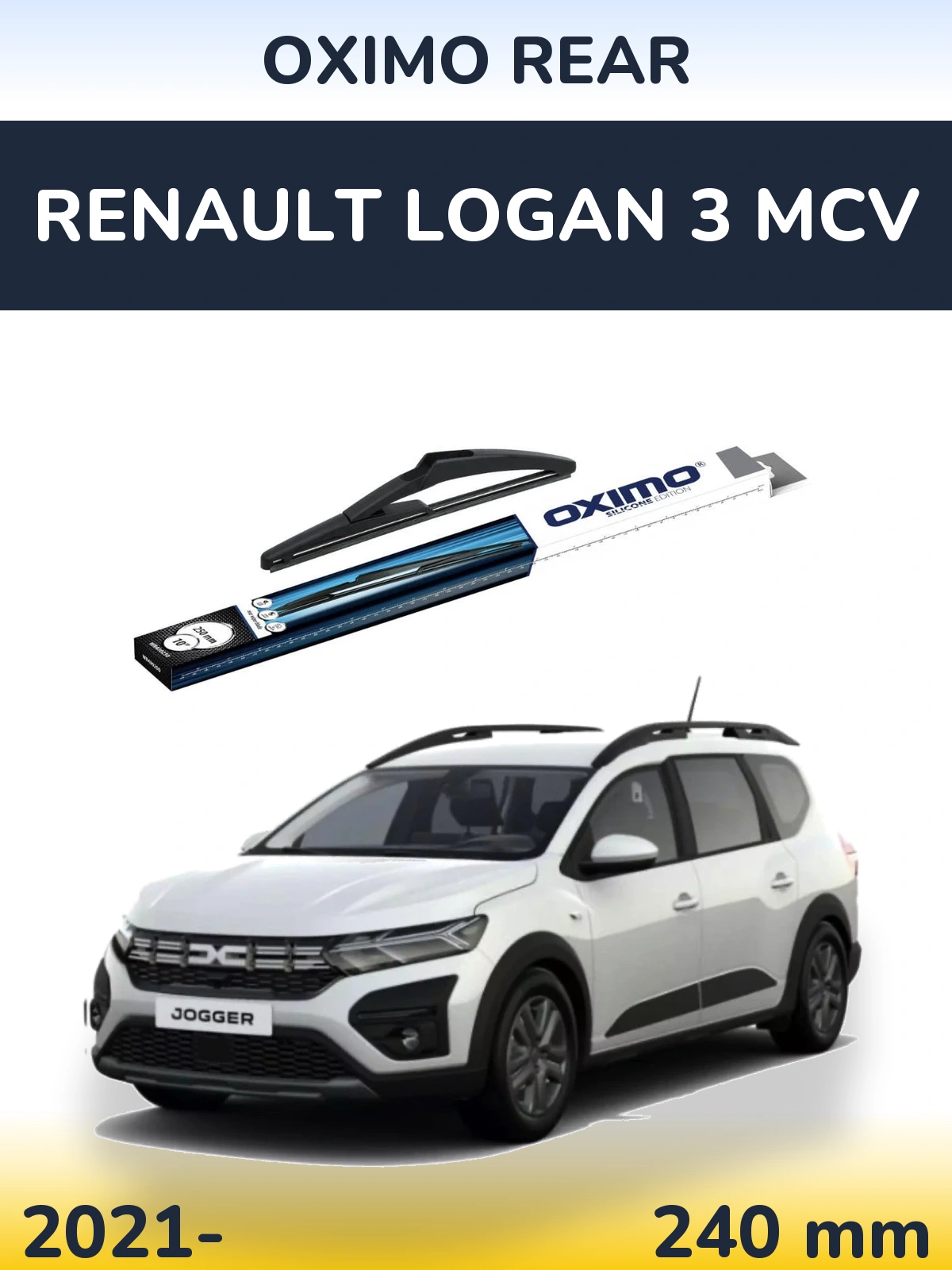 Ștergătoare Oximo Rear pentru Renault Logan 3 MCV