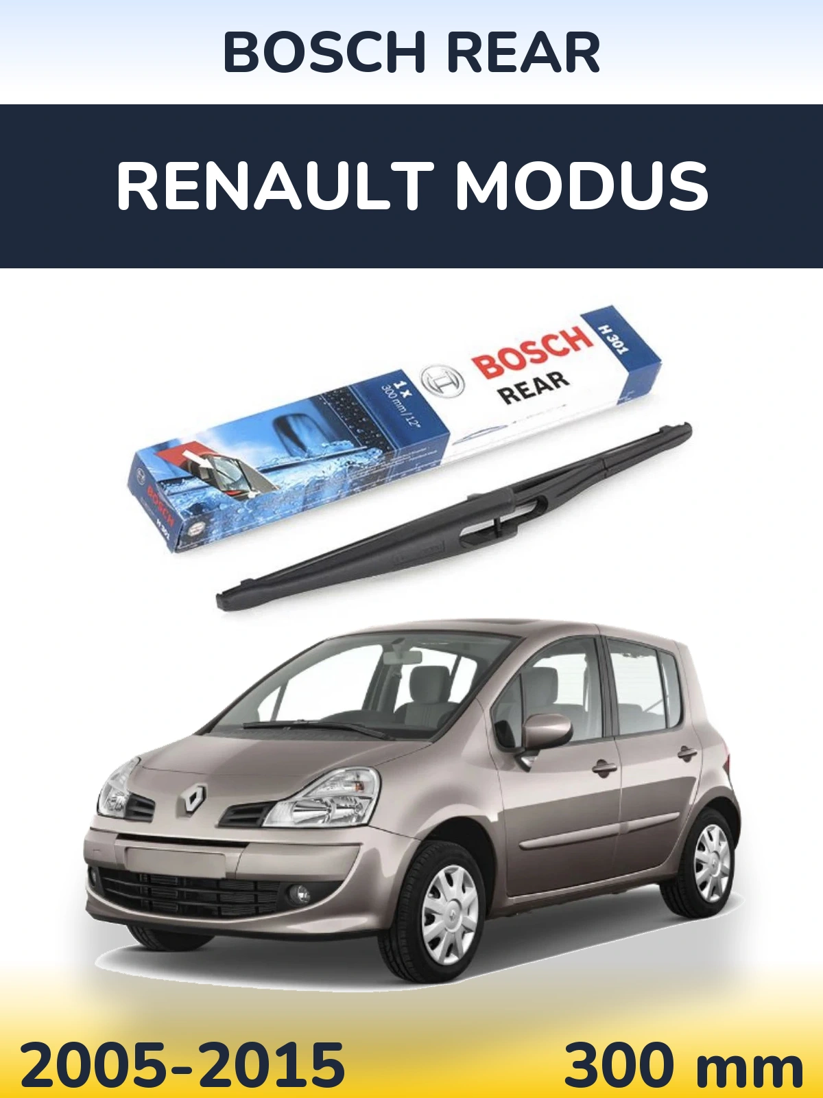 Ștergătoare BOSCH Rear pentru Renault Modus