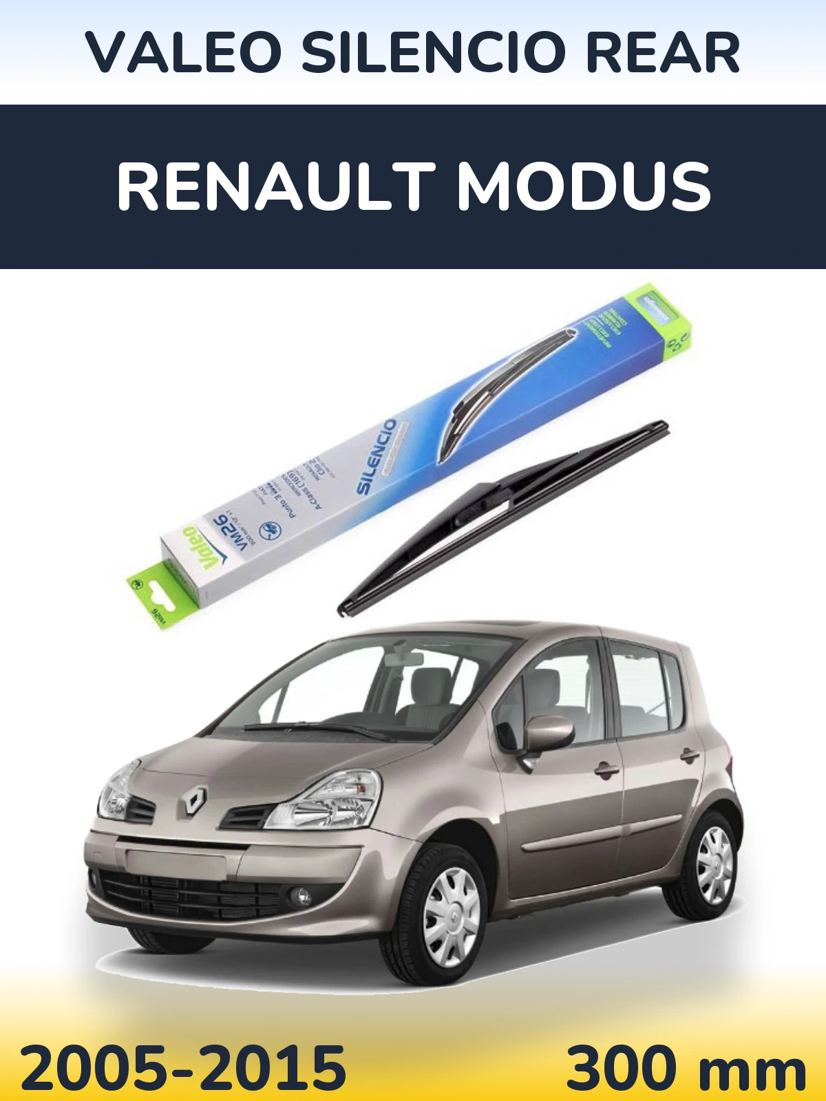 Ștergătoare Valeo Silencio Rear pentru Renault Modus