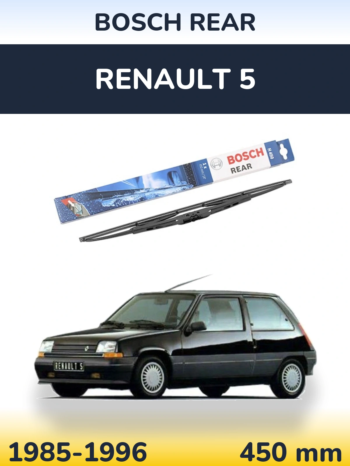 Ștergătoare BOSCH Rear pentru Renault 5