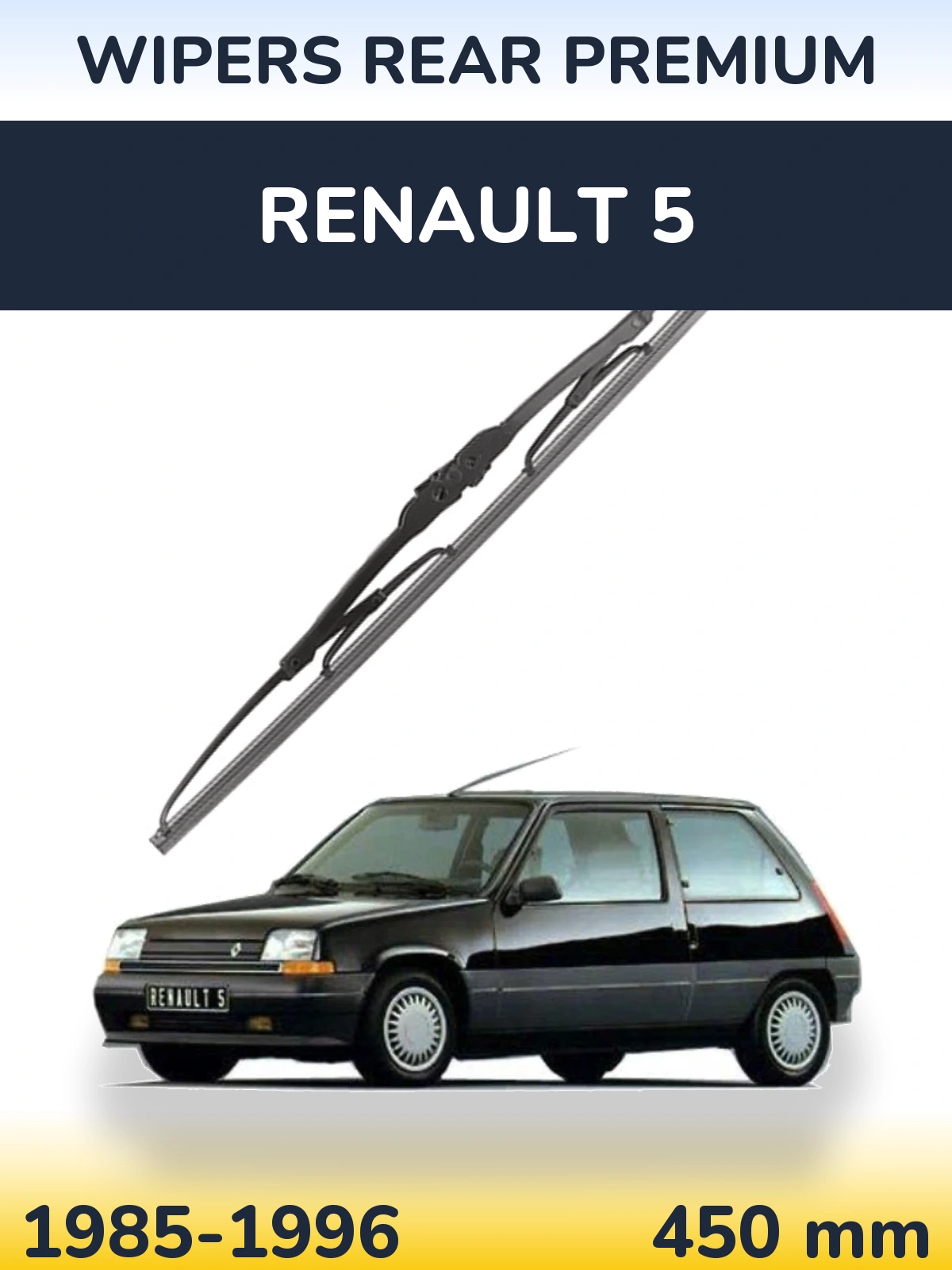 Ștergătoare WIPERS REAR PREMIUM pentru Renault 5