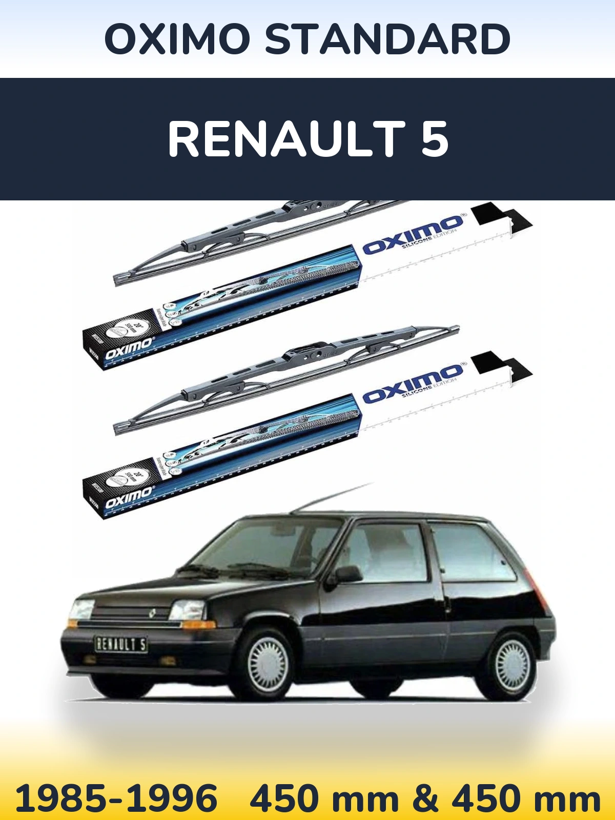 Ștergătoare Oximo Standard pentru Renault 5