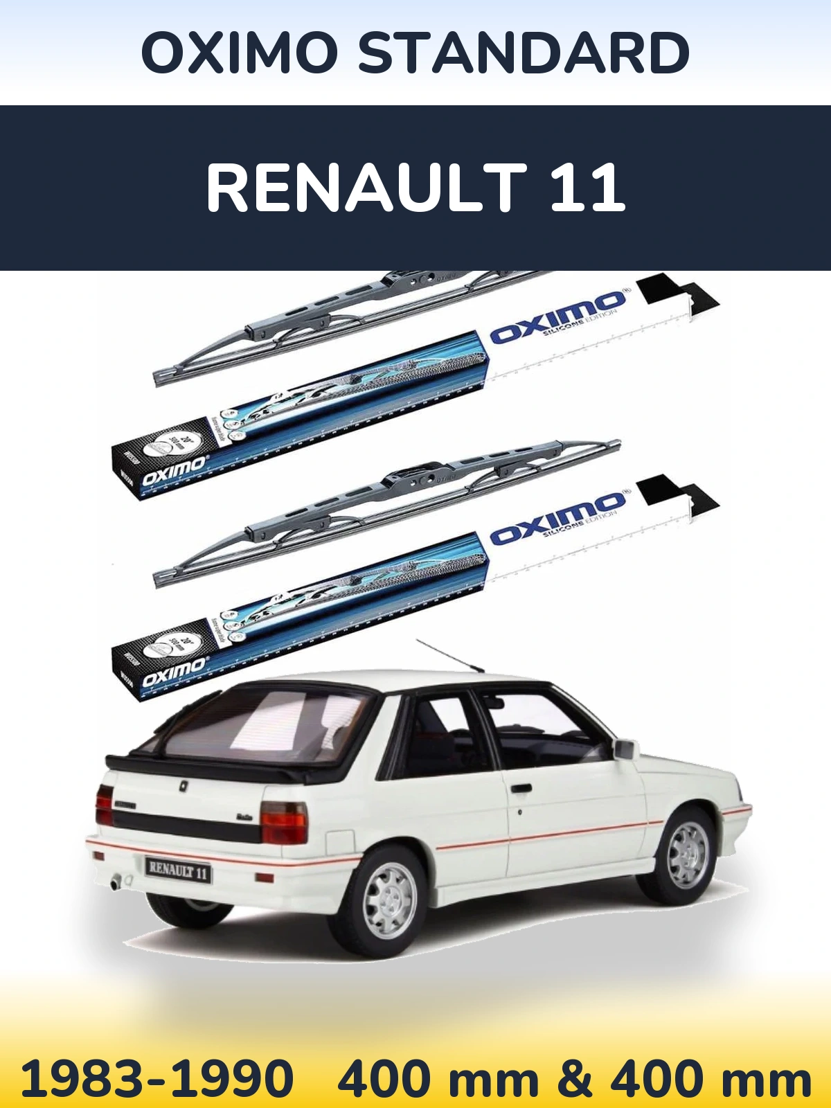 Ștergătoare Oximo Standard pentru Renault 11