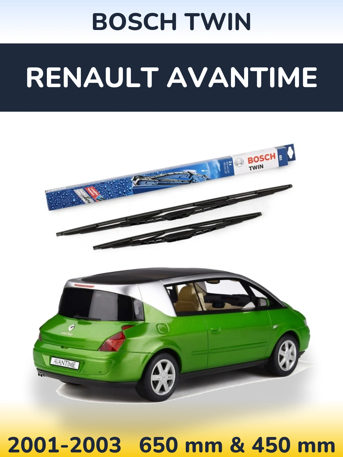 Ștergătoare BOSCH Twin pentru Renault Avantime