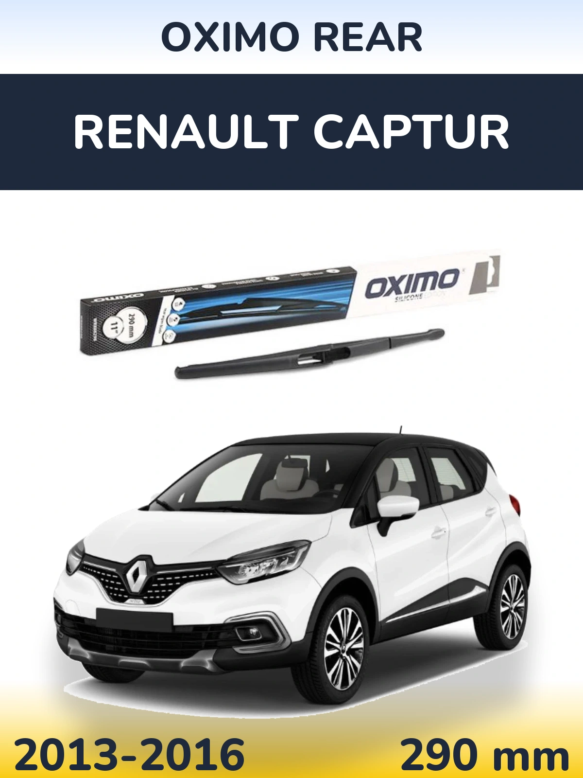 Ștergătoare Oximo Rear pentru Renault Captur