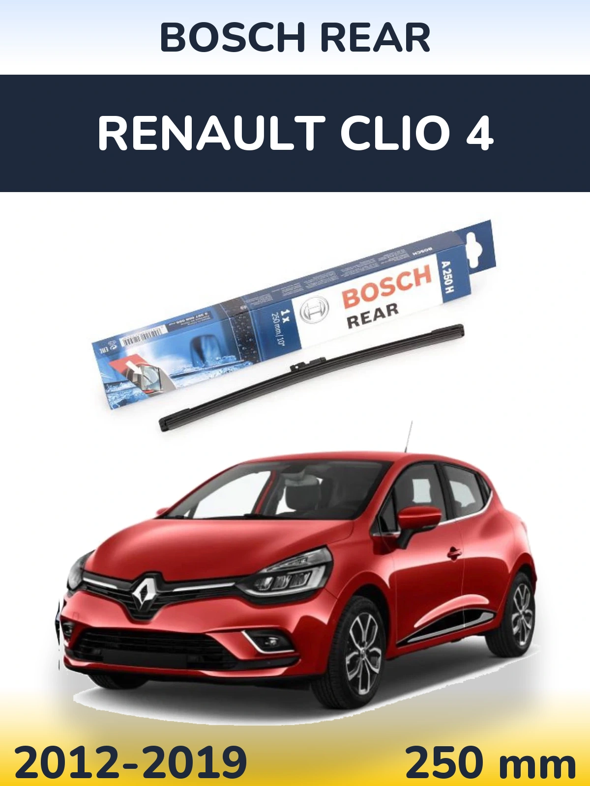 Ștergătoare BOSCH Rear pentru Renault Clio 4