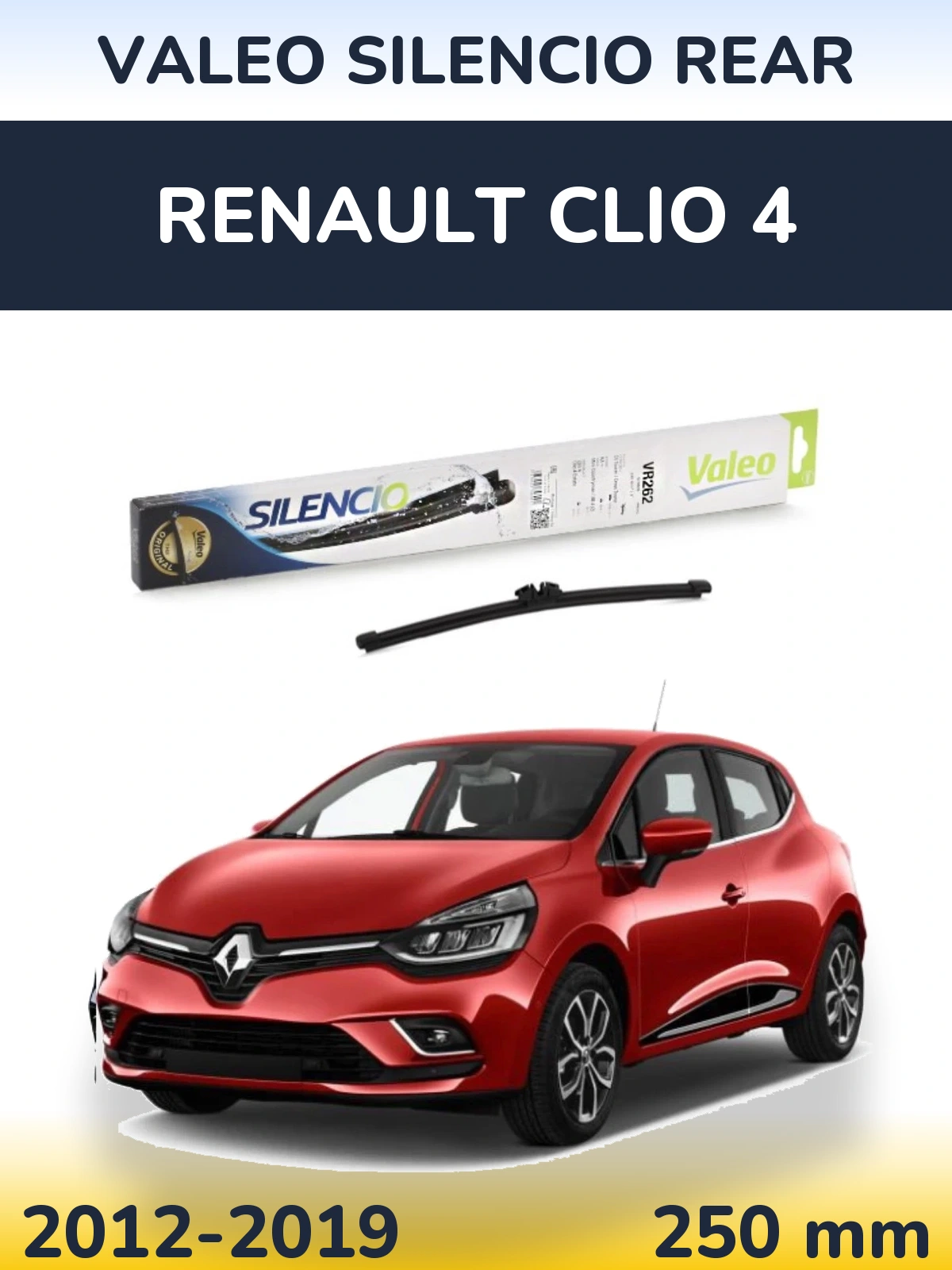 Ștergătoare Valeo Silencio Rear pentru Renault Clio 4