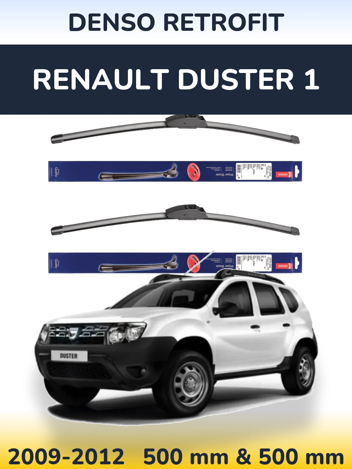 Ștergătoare Denso Retrofit pentru Renault Duster 1