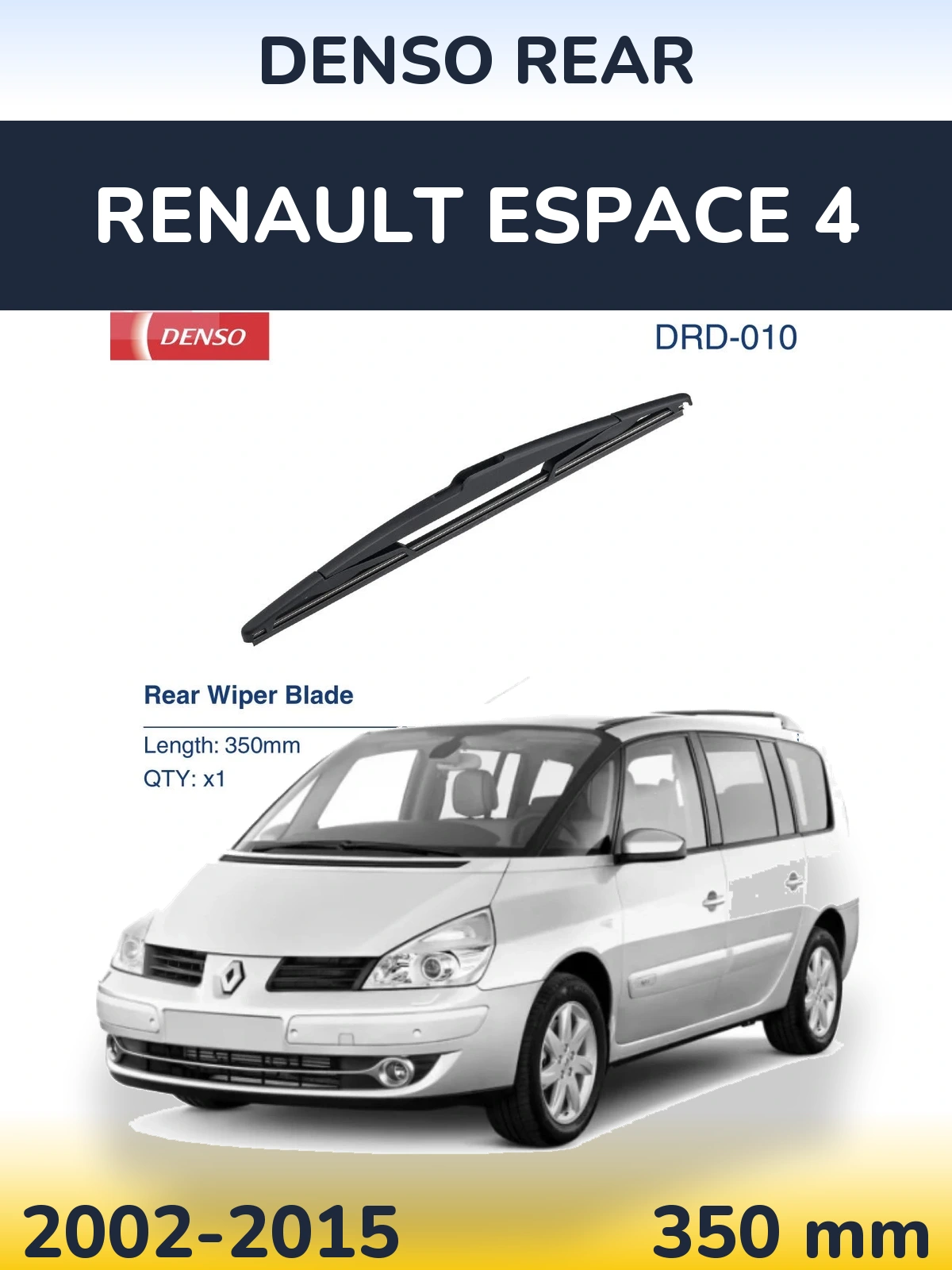 Ștergătoare Denso Rear pentru Renault Espace 4