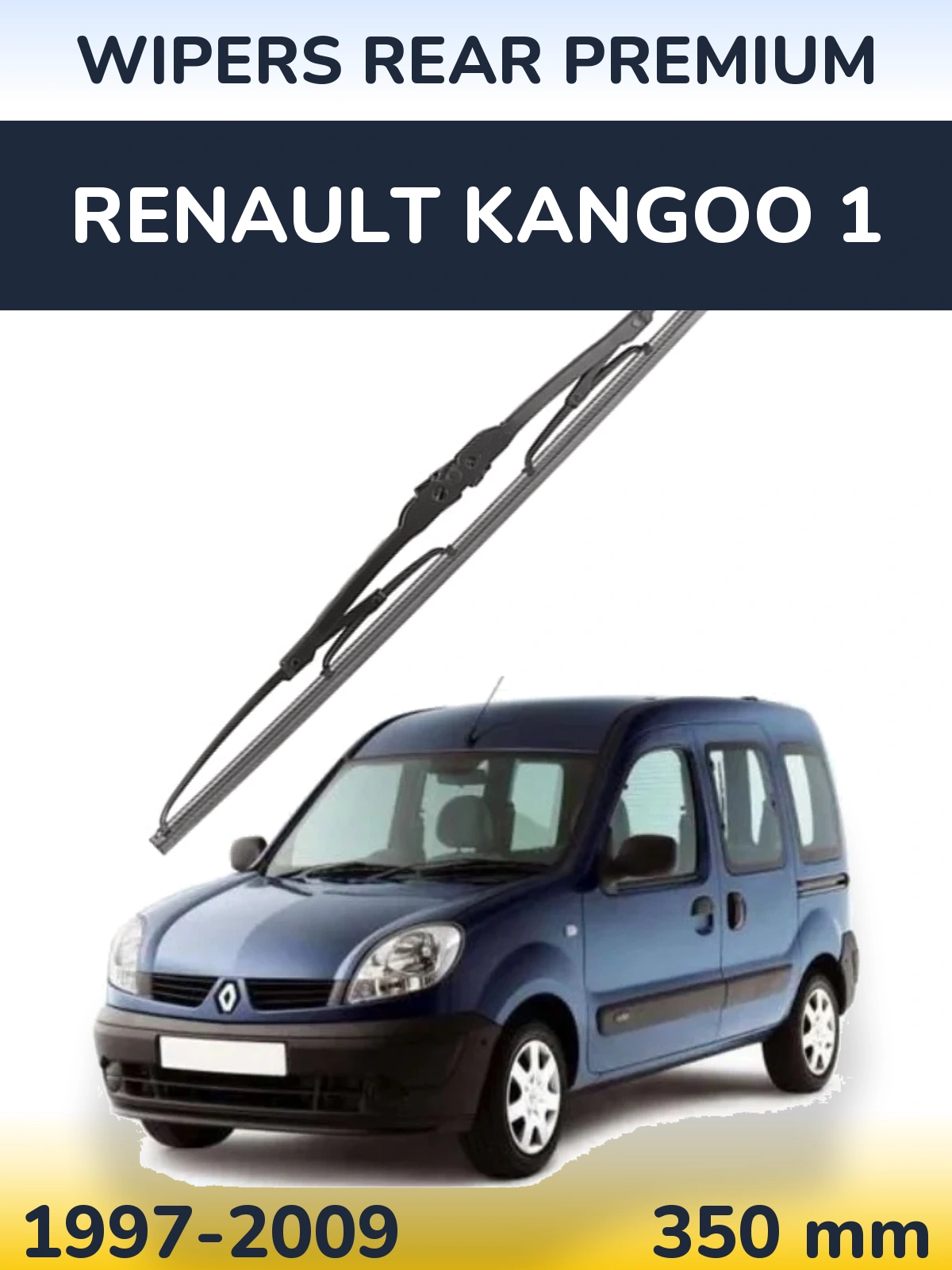 Ștergătoare WIPERS REAR PREMIUM pentru Renault Kangoo 1
