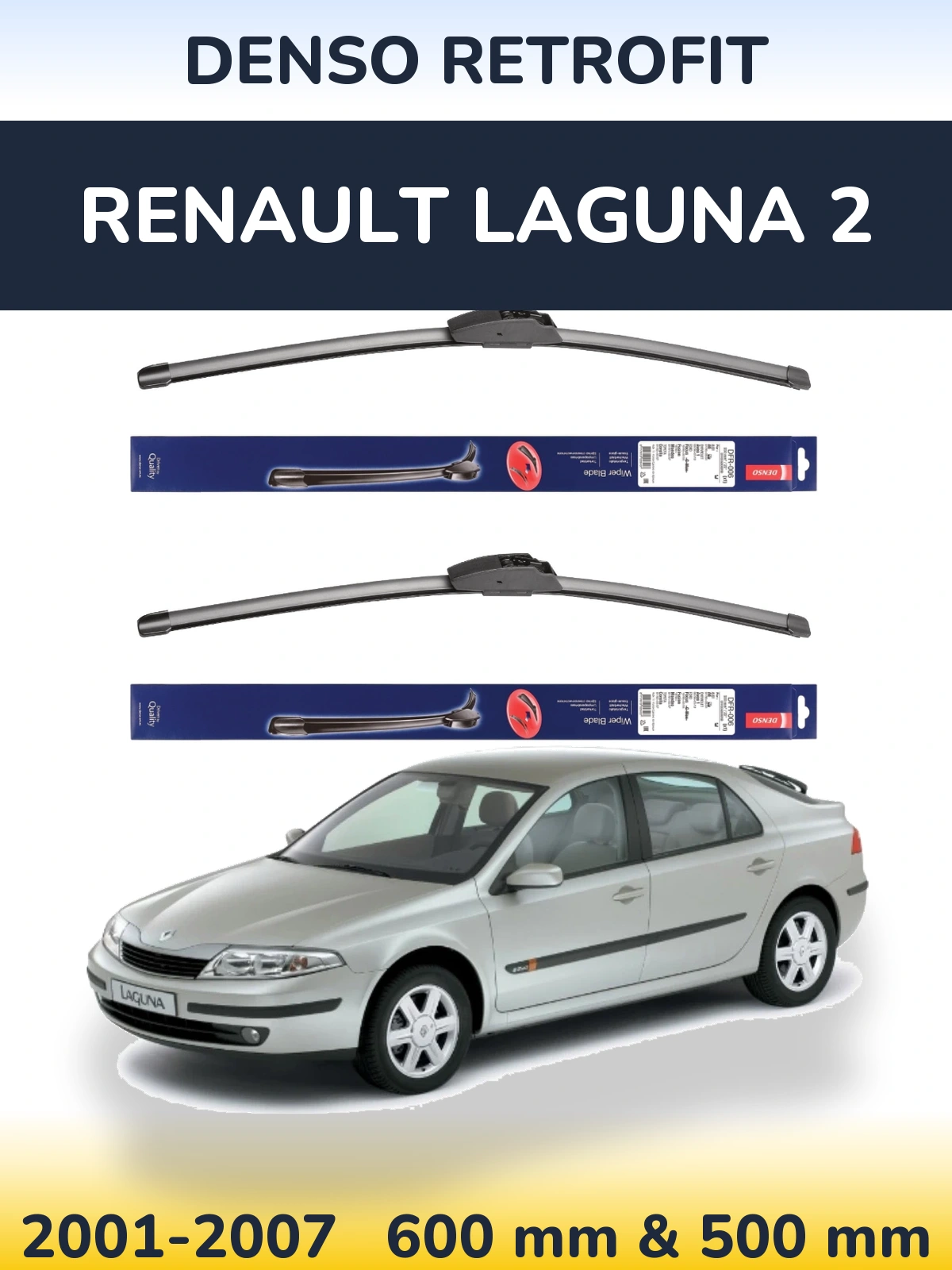 Ștergătoare Denso Retrofit pentru Renault Laguna 2