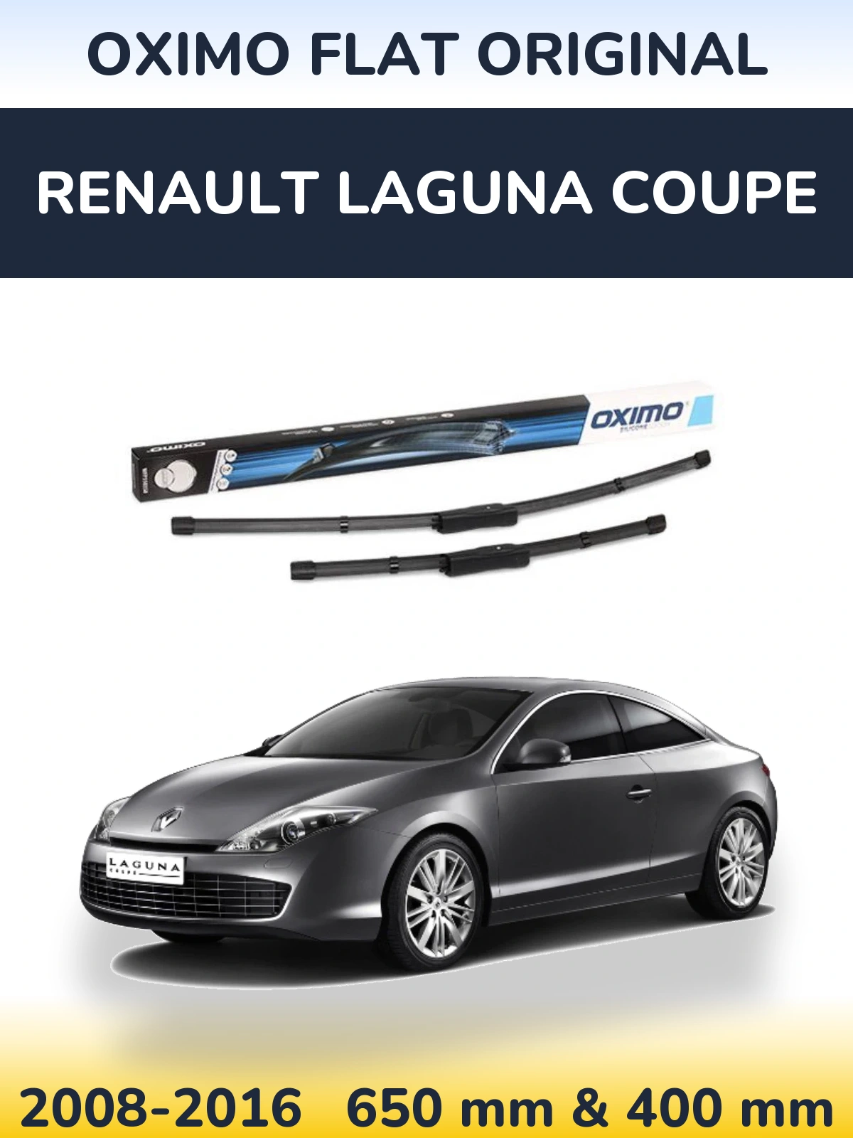 Ștergătoare Oximo Flat Original pentru Renault Laguna Coupe