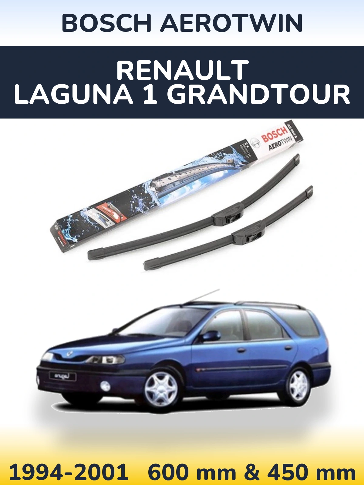 Ștergătoare BOSCH AeroTwin pentru Renault Laguna 1 Grandtour
