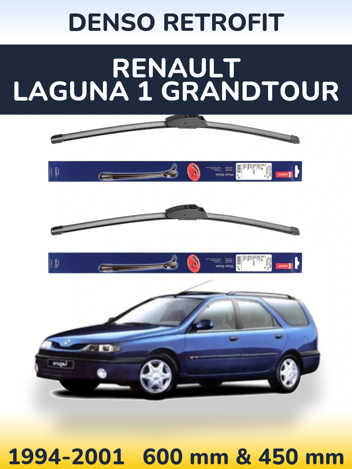 Ștergătoare Denso Retrofit pentru Renault Laguna 1 Grandtour
