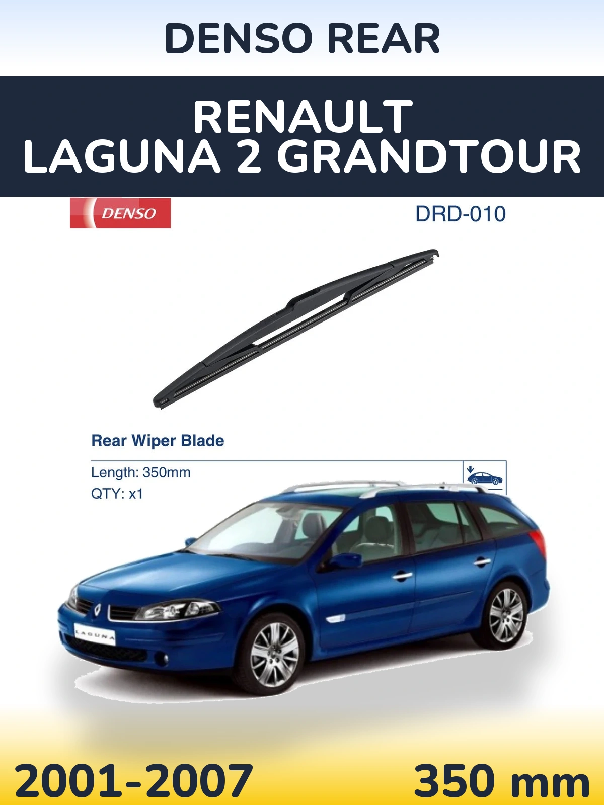 Ștergătoare Denso Rear pentru Renault Laguna 2 Grandtour