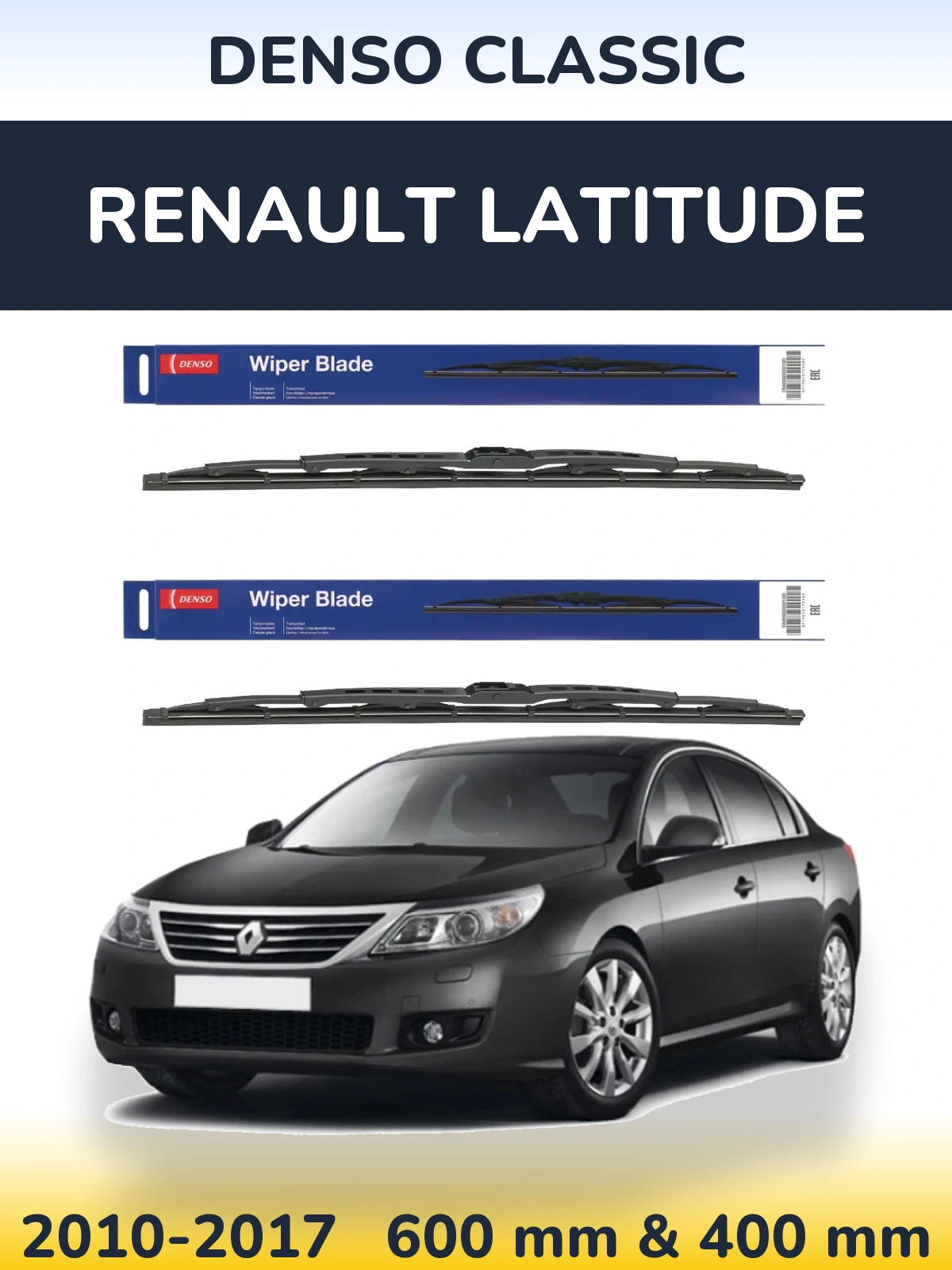 Ștergătoare Denso Classic pentru Renault Latitude