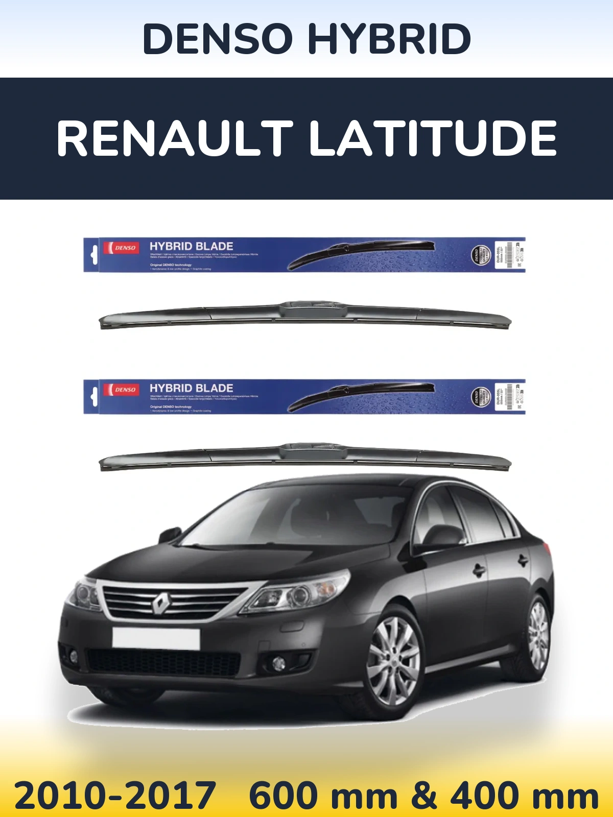 Ștergătoare Denso Hybrid pentru Renault Latitude