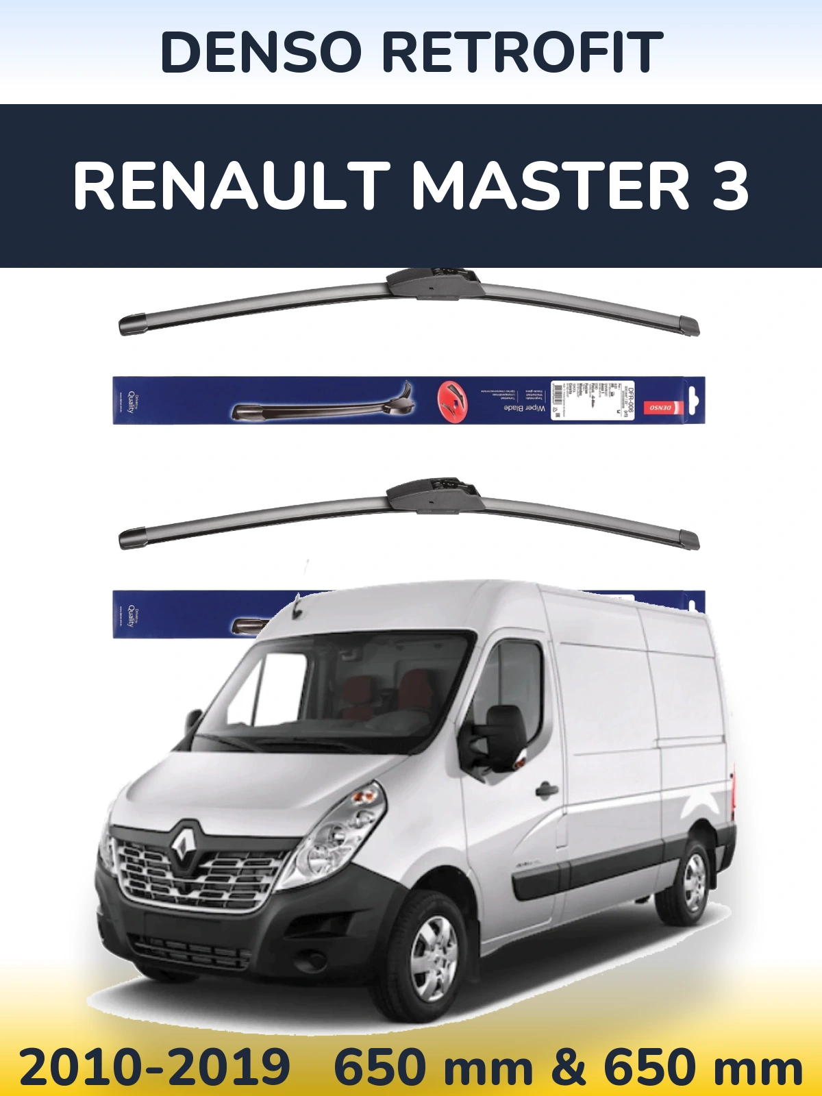 Ștergătoare Denso Retrofit pentru Renault Master 3