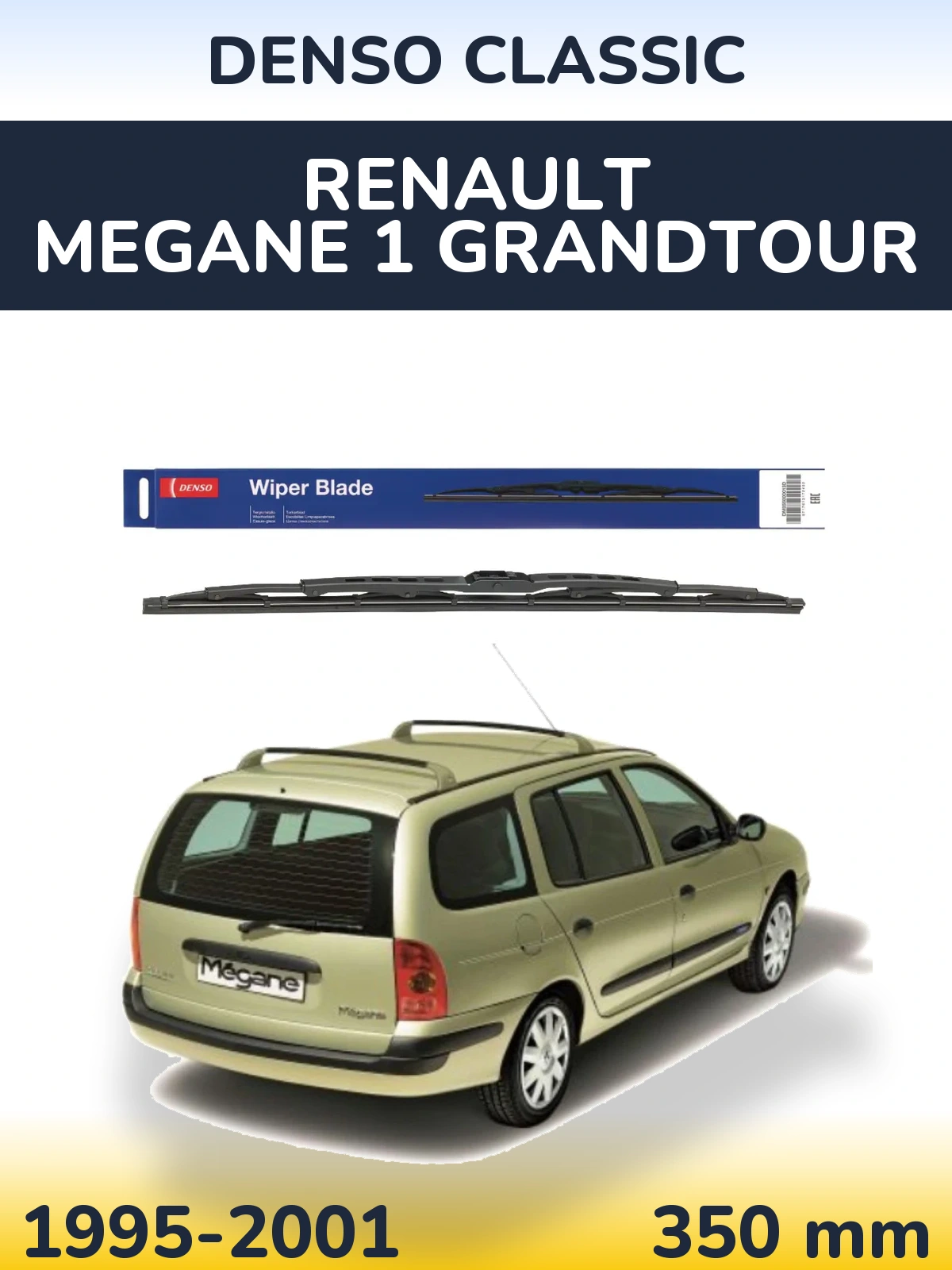 Ștergătoare Denso Classic pentru Renault Megane 1 Grandtour