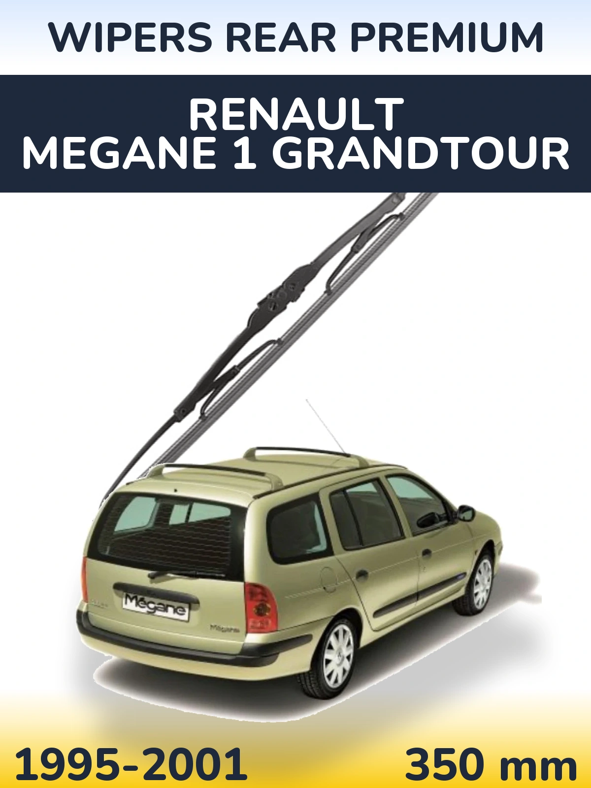 Ștergătoare WIPERS REAR PREMIUM pentru Renault Megane 1 Grandtour