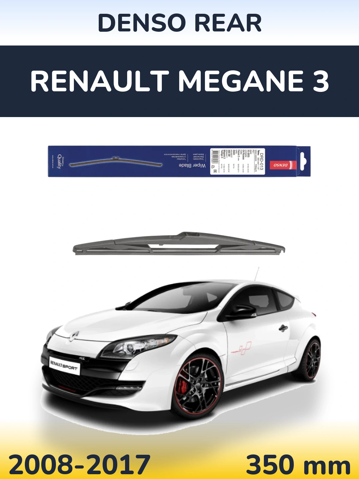 Ștergătoare Denso Rear pentru Renault Megane 3
