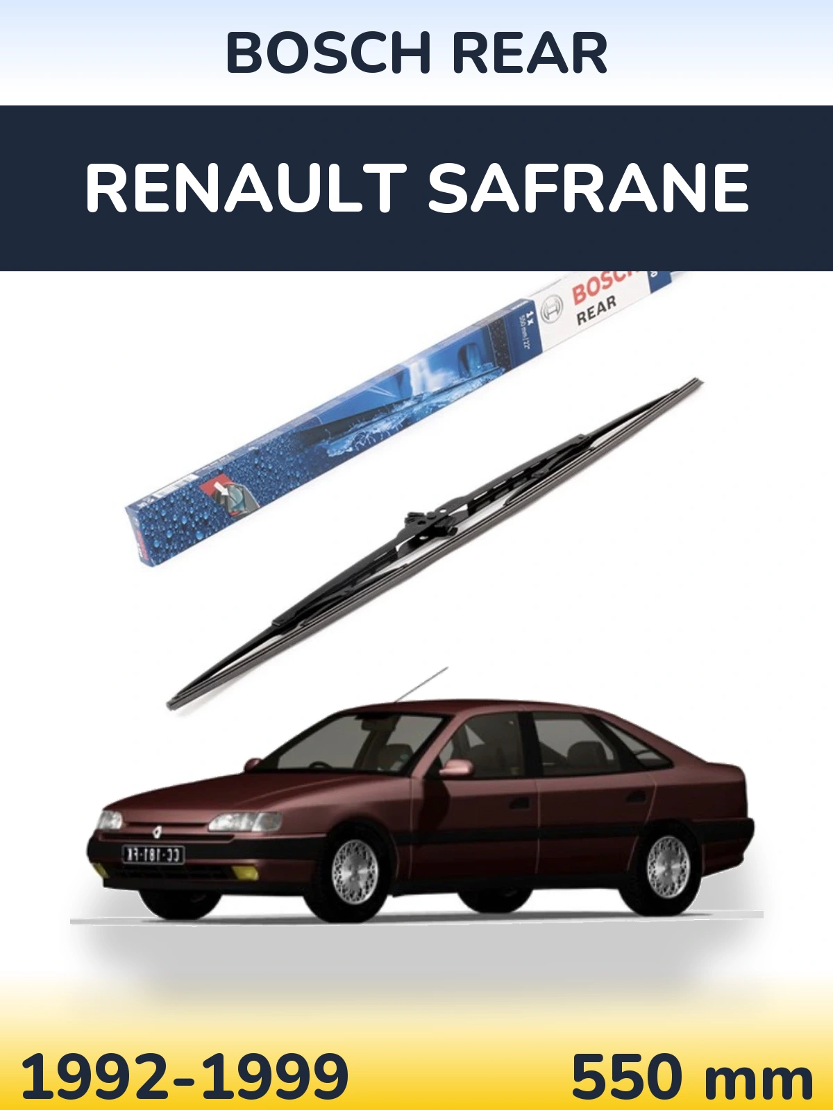 Ștergătoare BOSCH Rear pentru Renault Safrane
