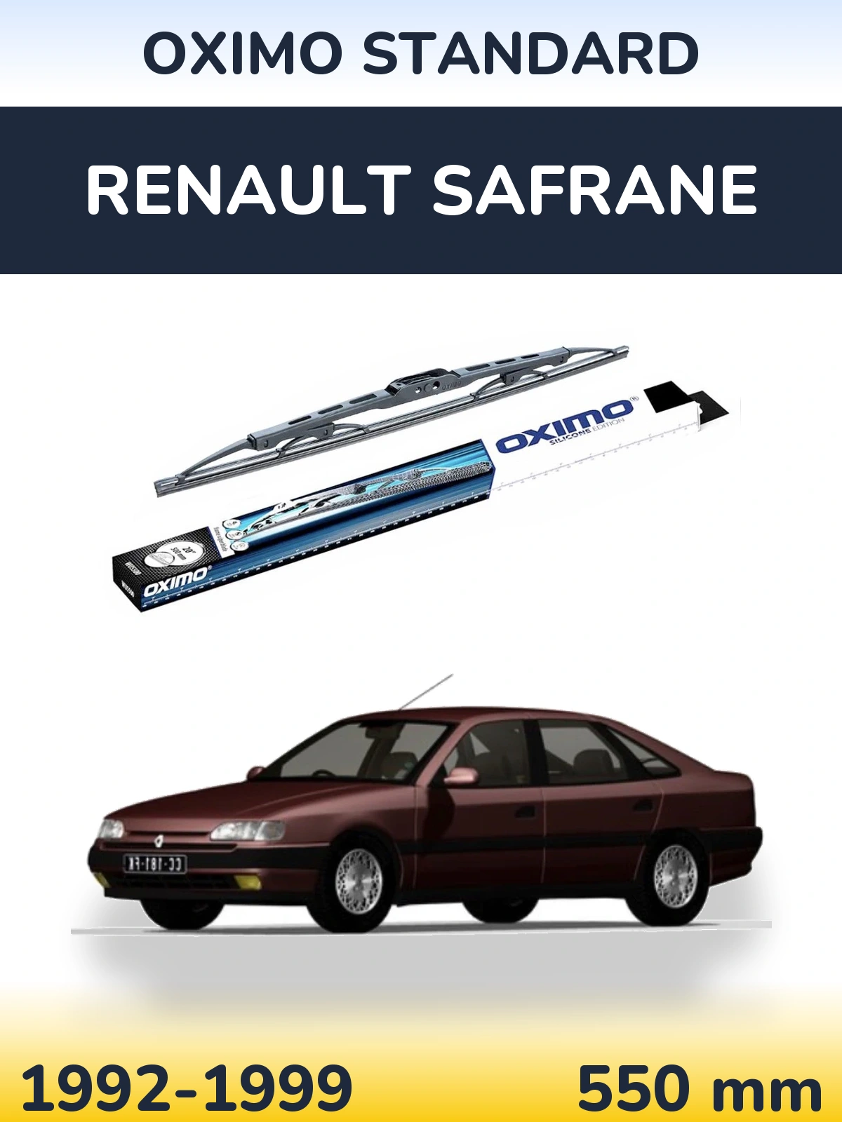 Ștergătoare Oximo Standard pentru Renault Safrane