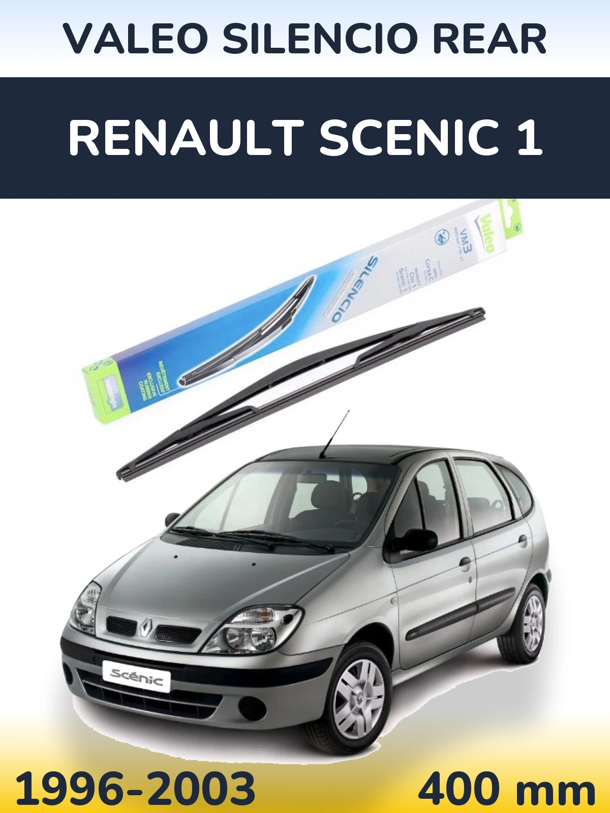 Ștergătoare Valeo Silencio Rear pentru Renault Scenic 1