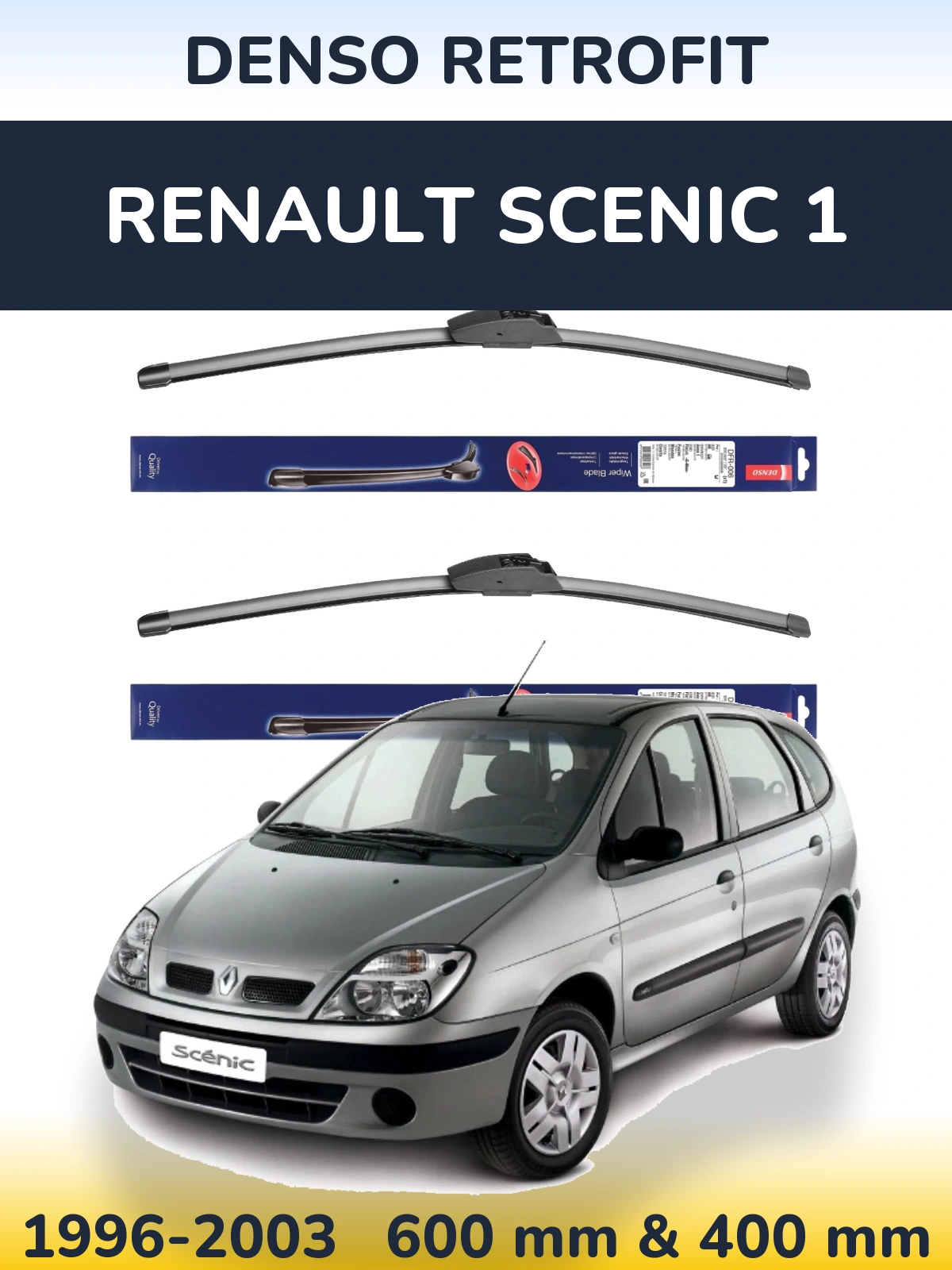 Ștergătoare Denso Retrofit pentru Renault Scenic 1