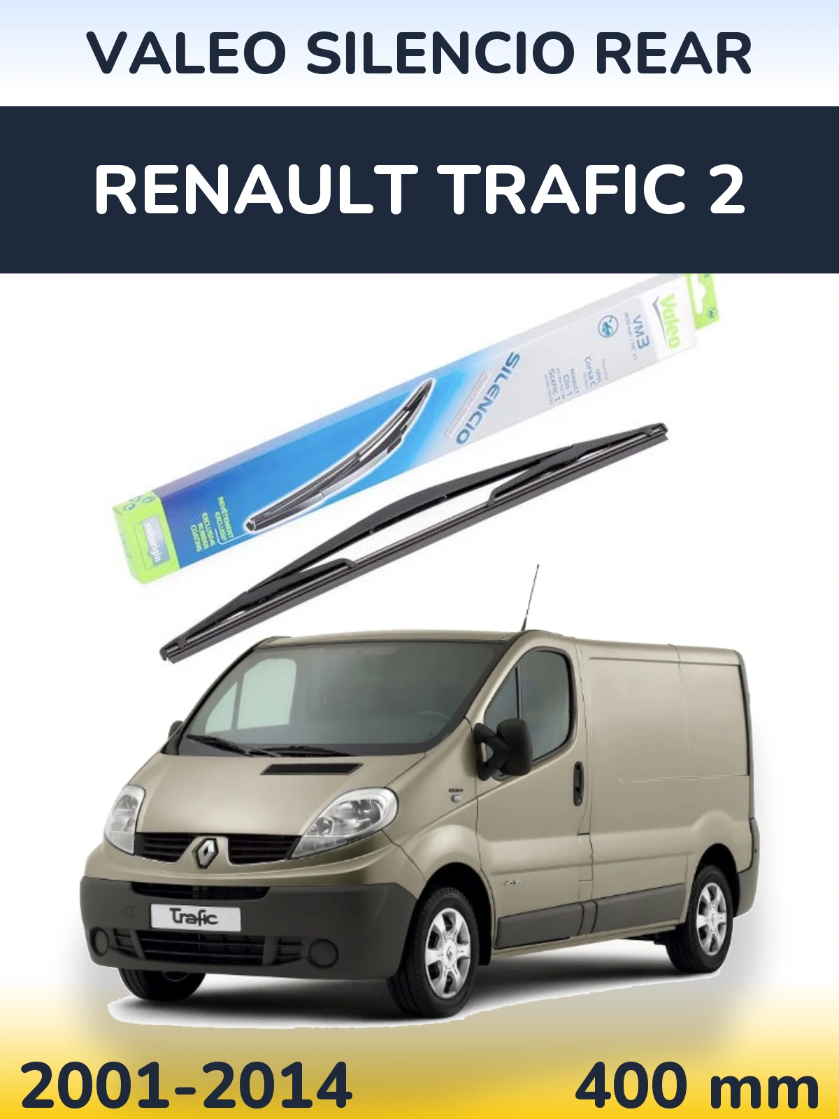 Ștergătoare Valeo Silencio Rear pentru Renault Trafic 2