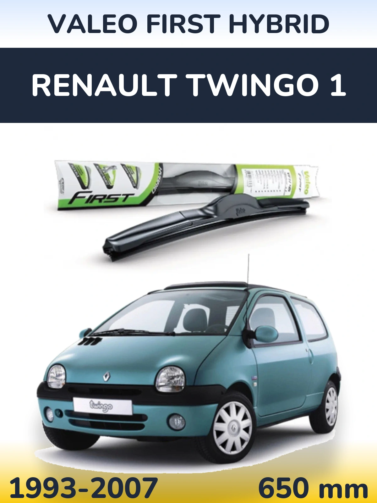 Ștergătoare Valeo First Hybrid pentru Renault Twingo 1
