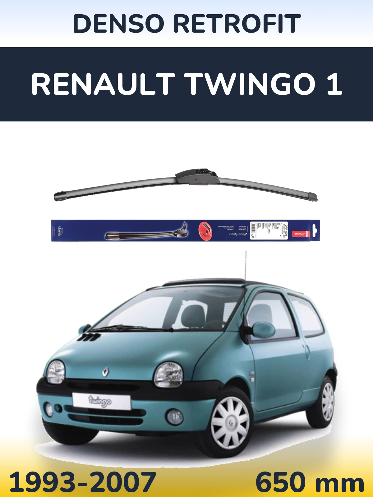Ștergătoare Denso Retrofit pentru Renault Twingo 1