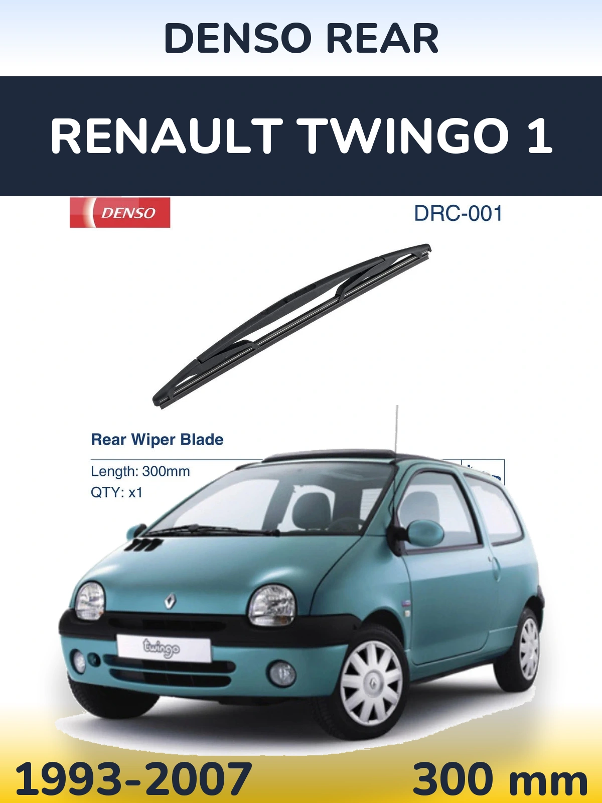 Ștergătoare Denso Rear pentru Renault Twingo 1