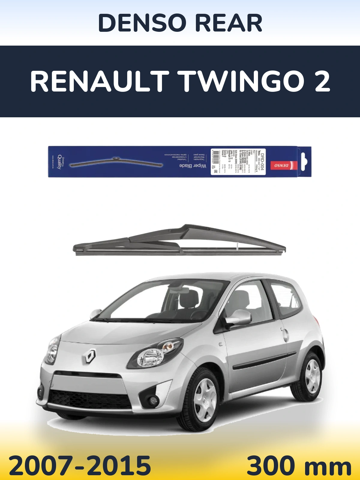 Ștergătoare Denso Rear pentru Renault Twingo 2