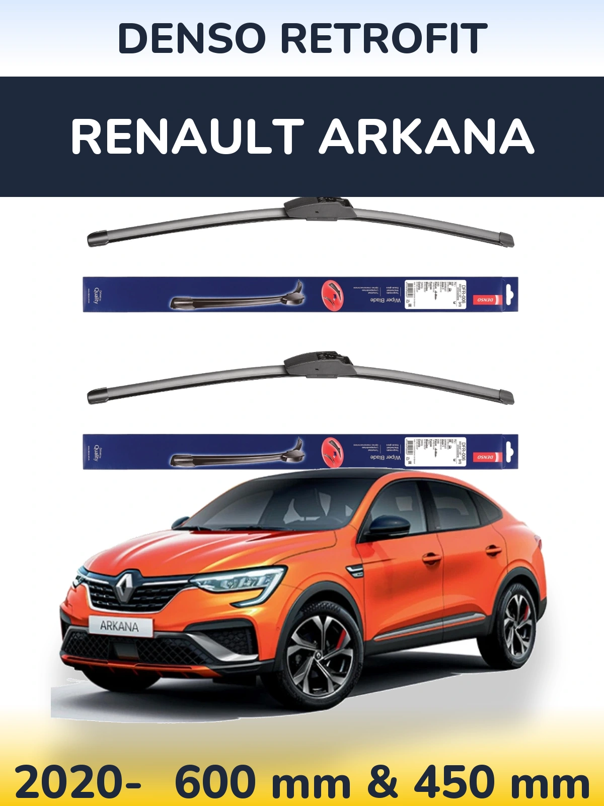 Ștergătoare Denso Retrofit pentru Renault Arkana