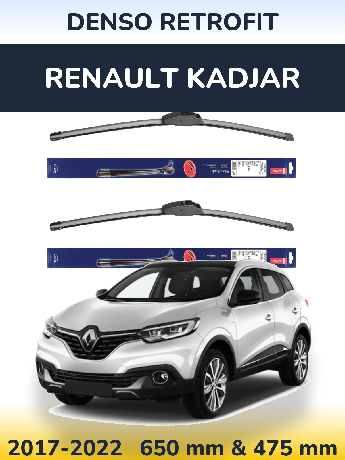 Ștergătoare Denso Retrofit pentru Renault Kadjar