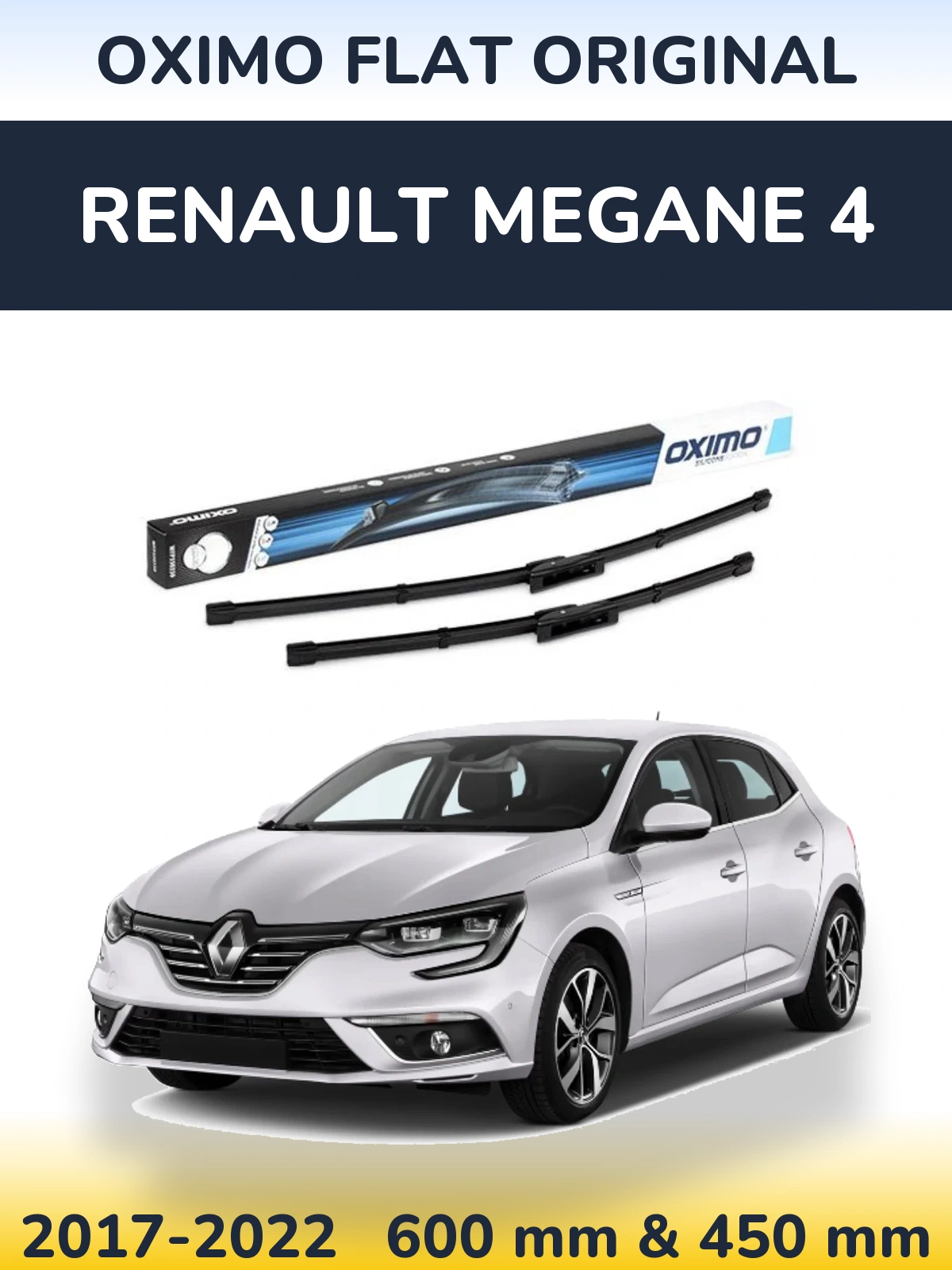 Ștergătoare Oximo Flat Original pentru Renault Megane 4