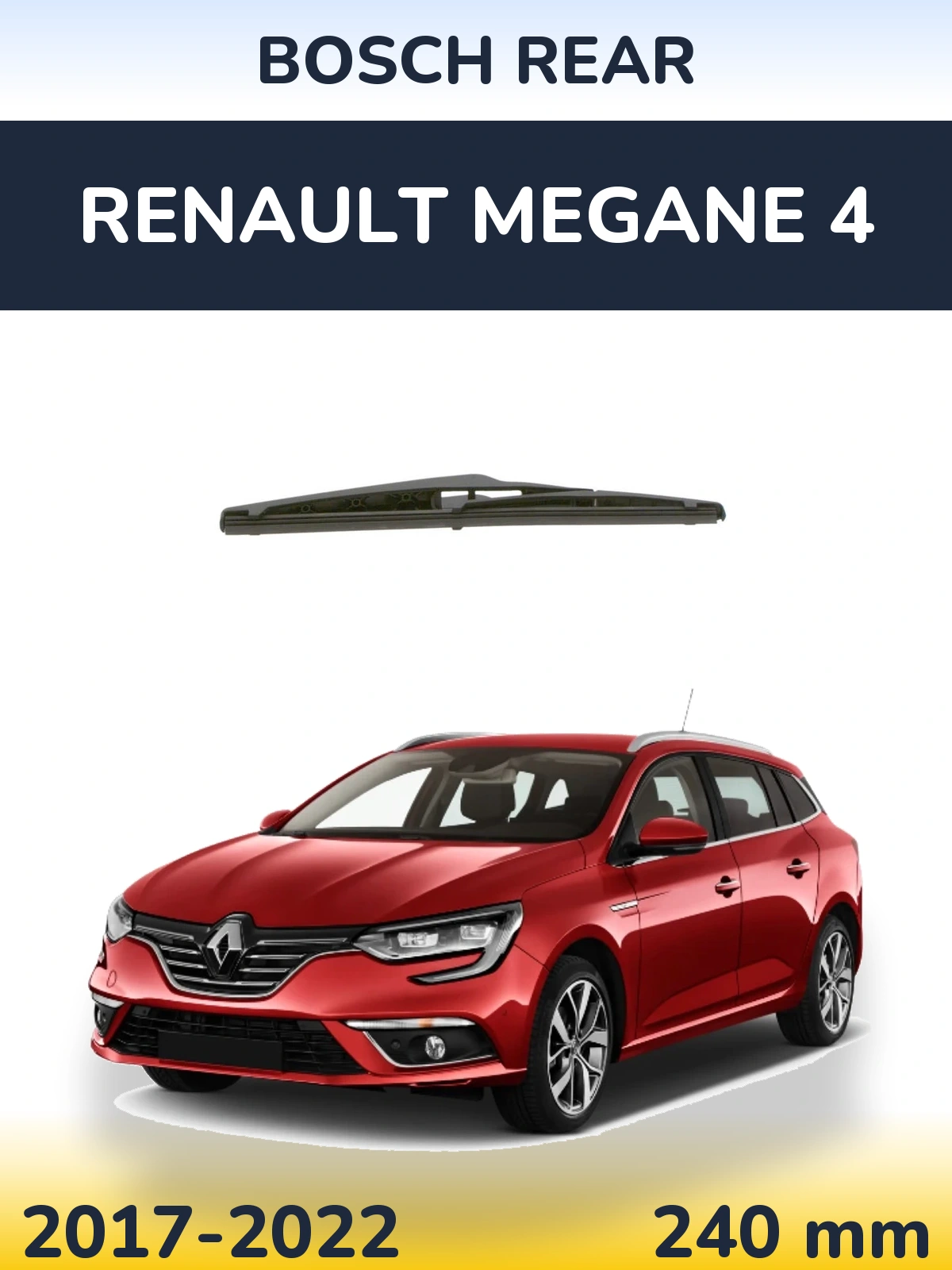 Ștergătoare BOSCH Rear pentru Renault Megane 4