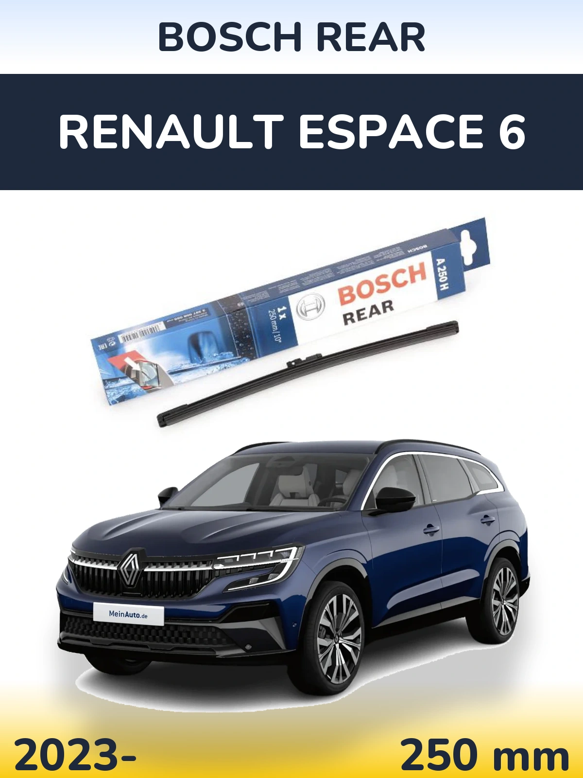 Ștergătoare BOSCH Rear pentru Renault Espace 6