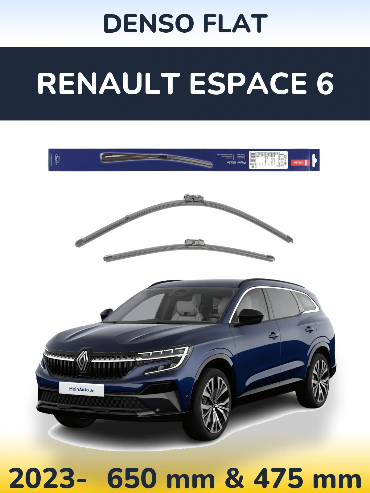 Ștergătoare Denso Flat pentru Renault Espace 6