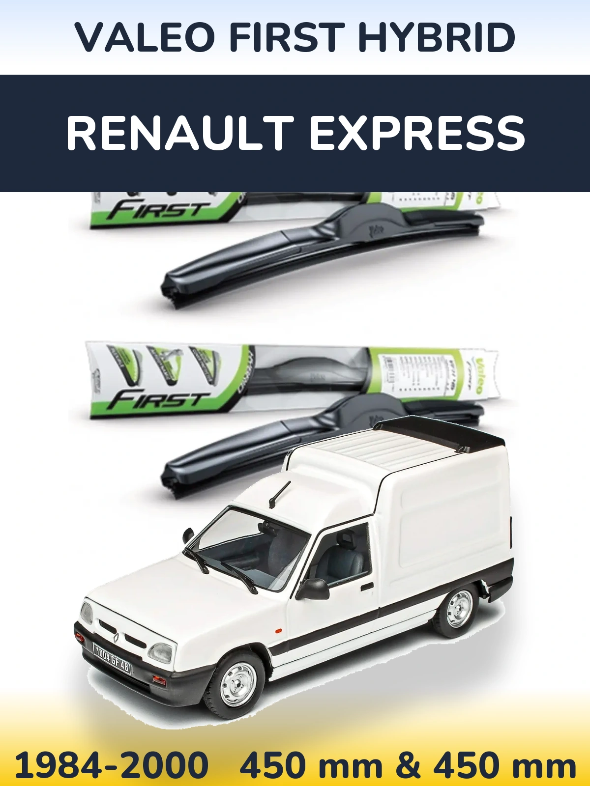 Ștergătoare Valeo First Hybrid pentru Renault Express