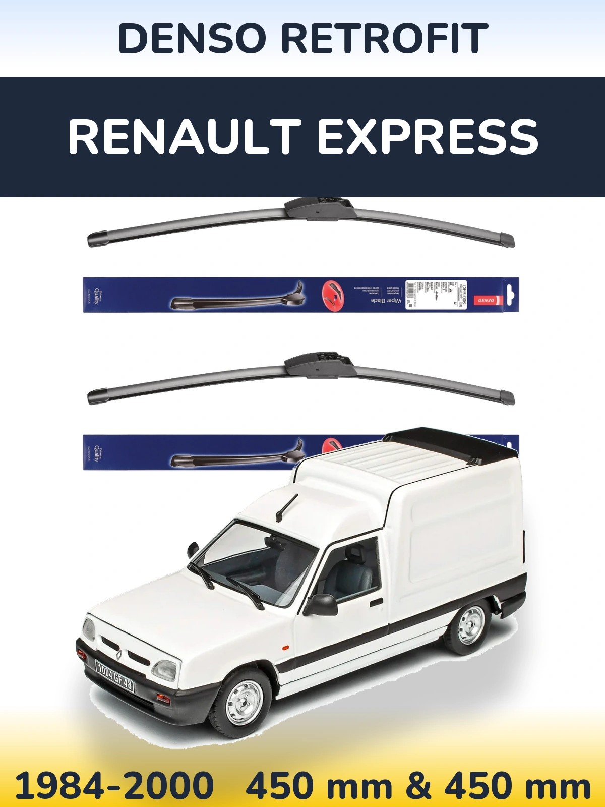 Ștergătoare Denso Retrofit pentru Renault Express