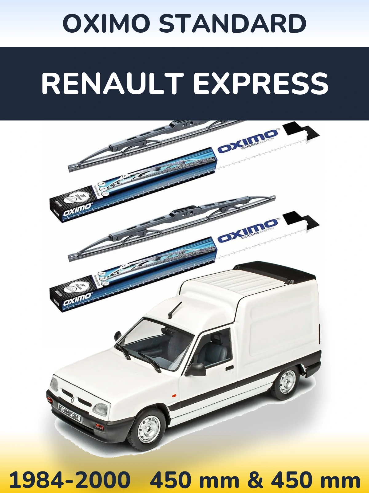 Ștergătoare Oximo Standard pentru Renault Express