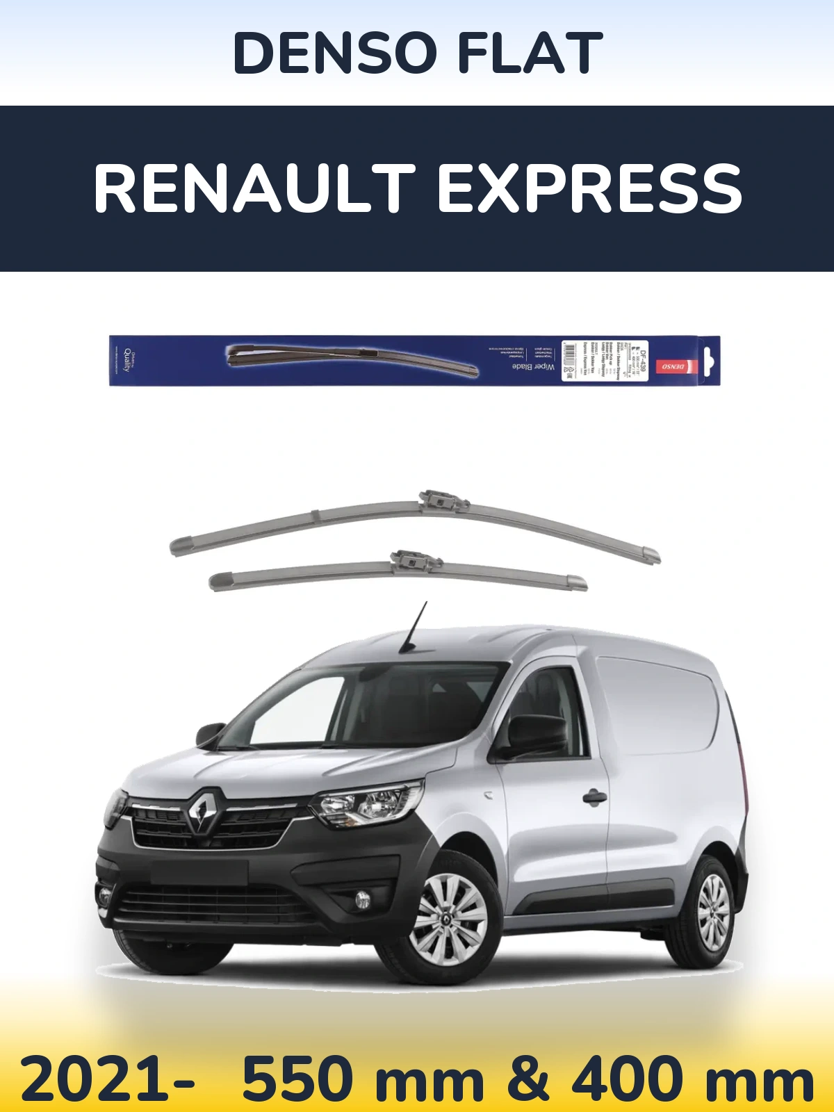 Ștergătoare Denso Flat pentru Renault Express