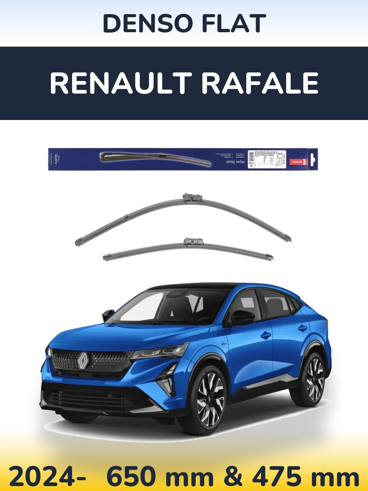 Ștergătoare Denso Flat pentru Renault Rafale