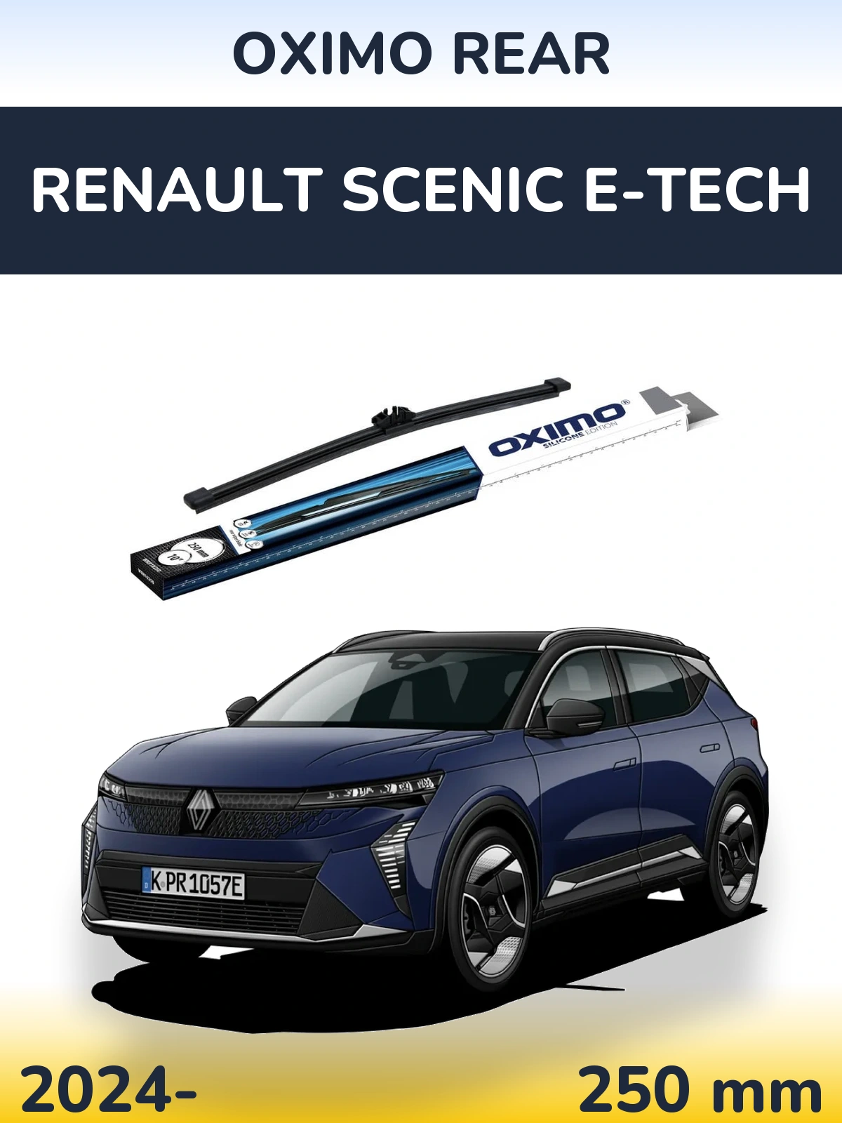 Ștergătoare Oximo Rear pentru Renault Scenic E-Tech