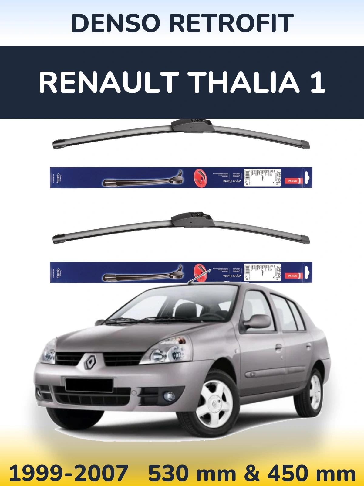 Ștergătoare Denso Retrofit pentru Renault Thalia 1