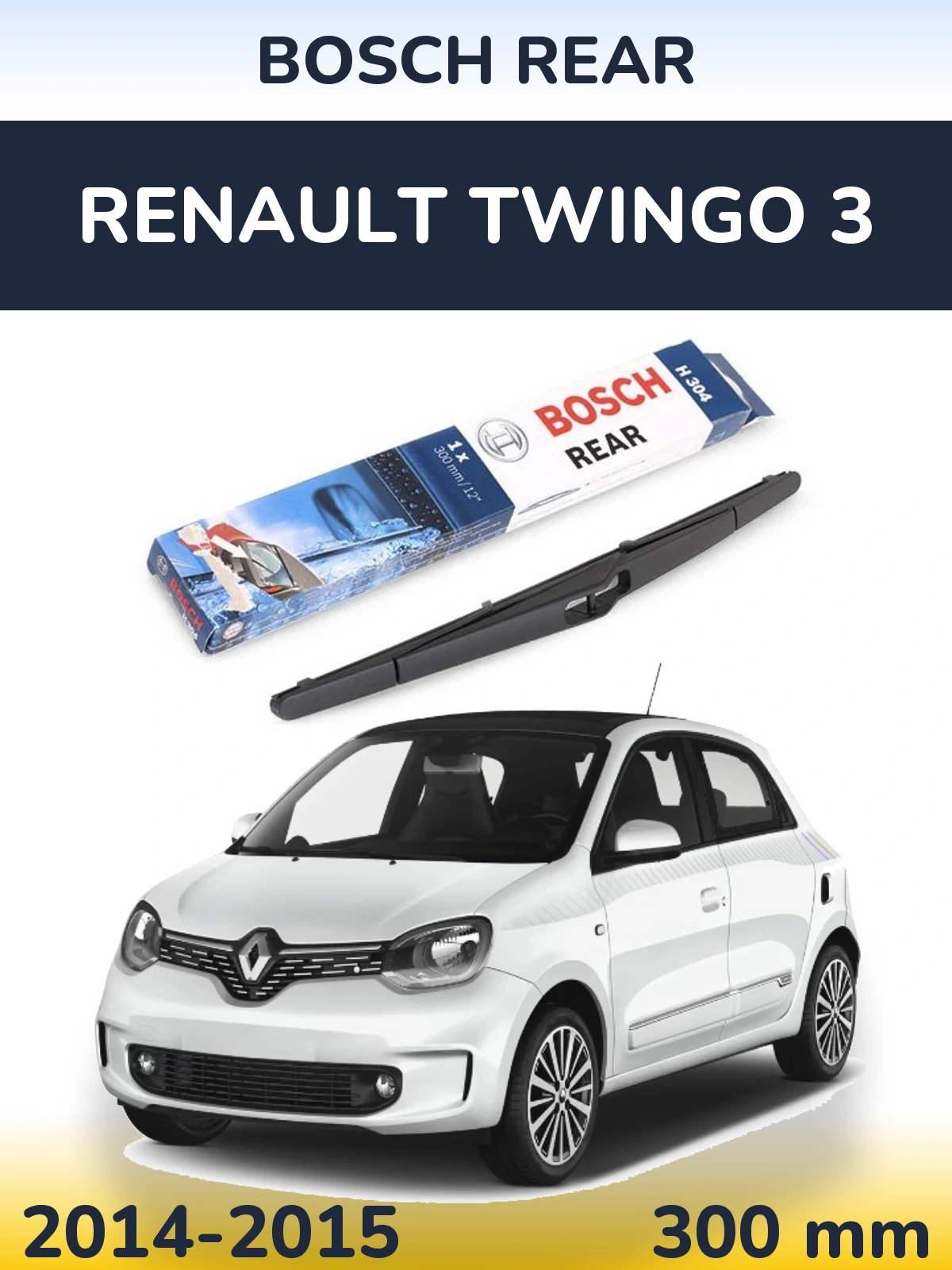 Ștergătoare BOSCH Rear pentru Renault Twingo 3