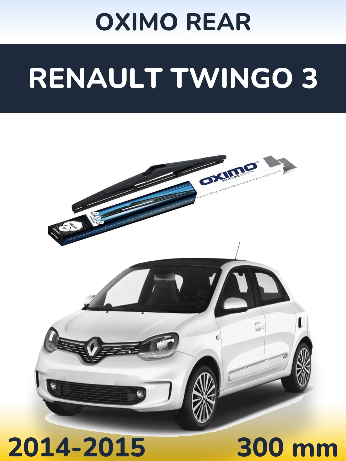 Ștergătoare Oximo Rear pentru Renault Twingo 3